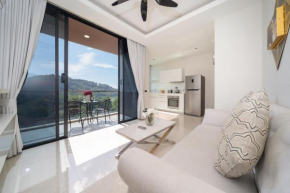 Airy 1BR Condo Viva Patong A602 with Sea & Mountain Views